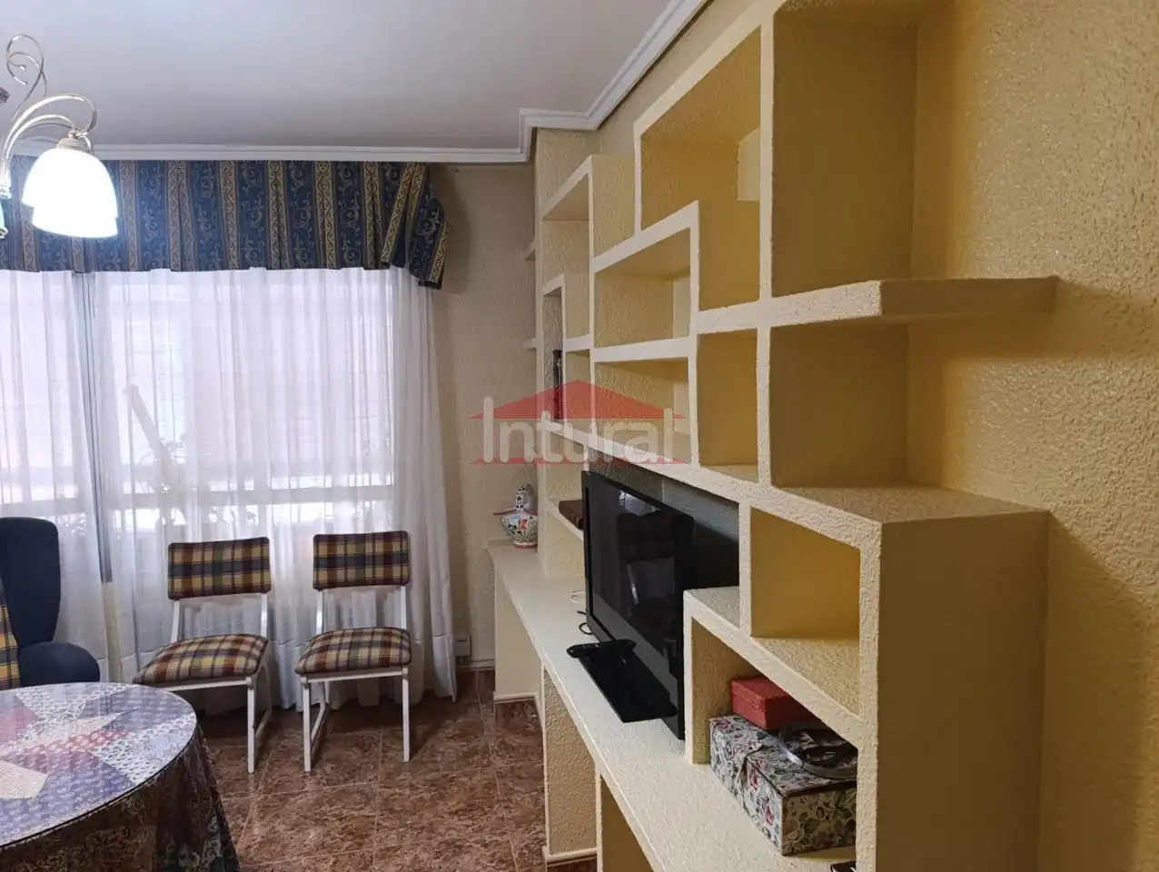 Wohnzimmer von Wohnung zum Verkauf in Albacete mit Klimaanlage, Heizung und Terrasse