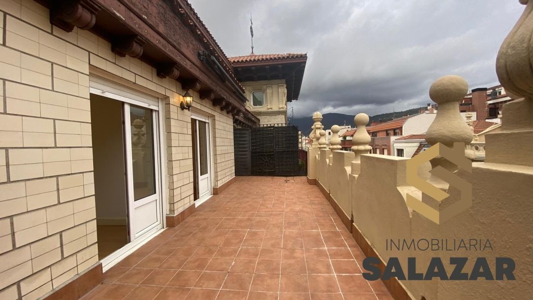 Terrace of Flat to rent in Bilbao   with Heating and Microwave