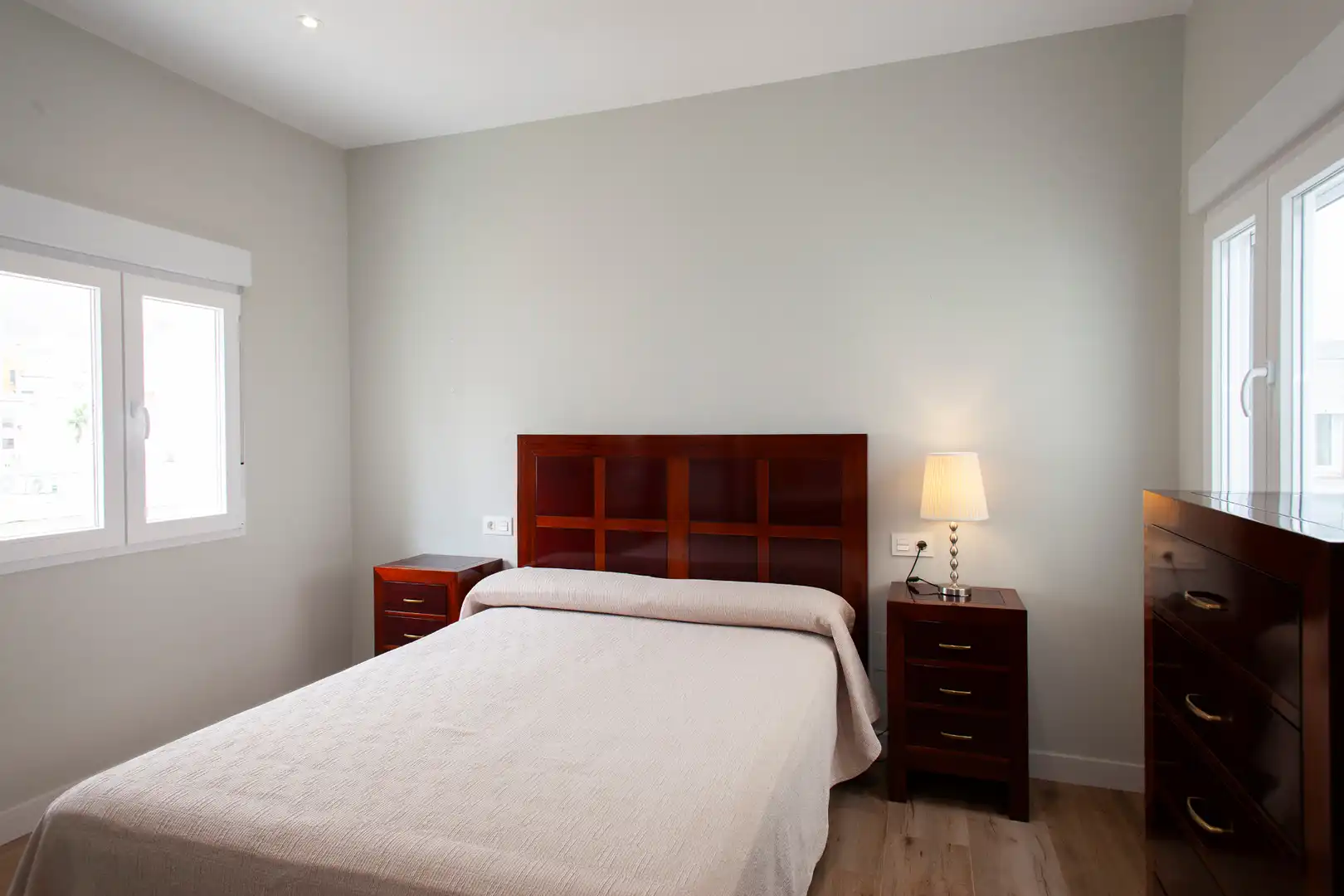 Bedroom of Flat for sale in Jaén  with Air Conditioner, Heating and Furnished