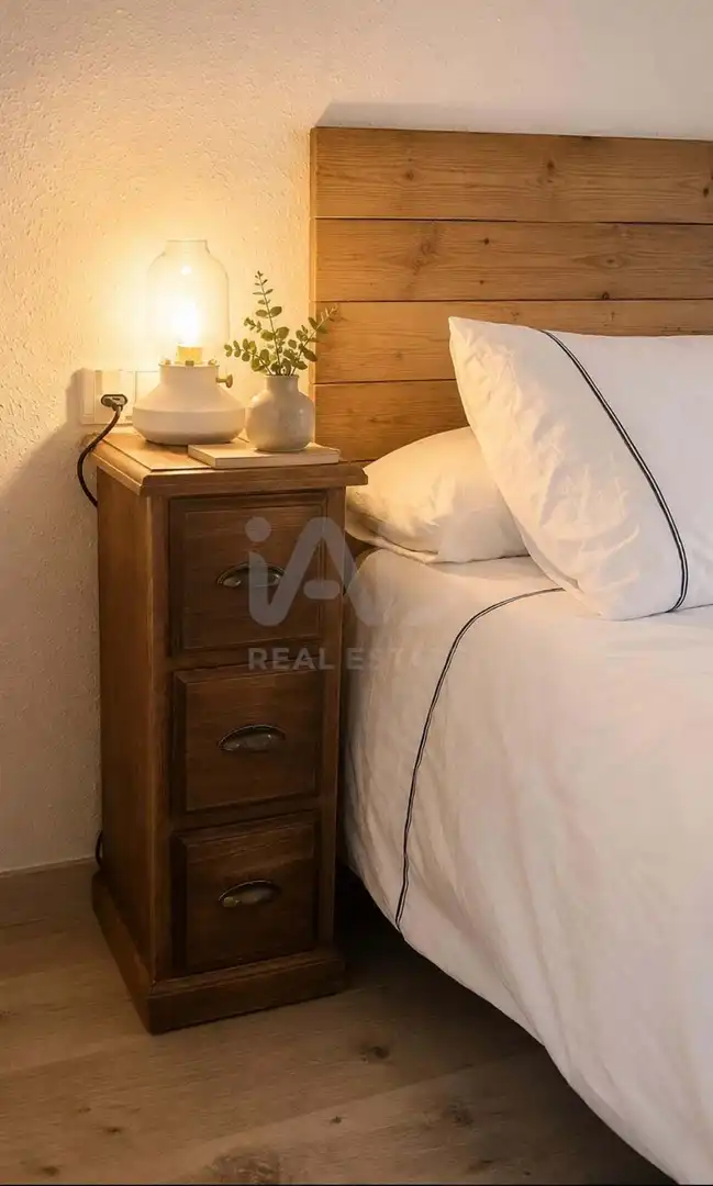 Schlafzimmer von Wohnung zum Verkauf in Laspaúles mit Heizung