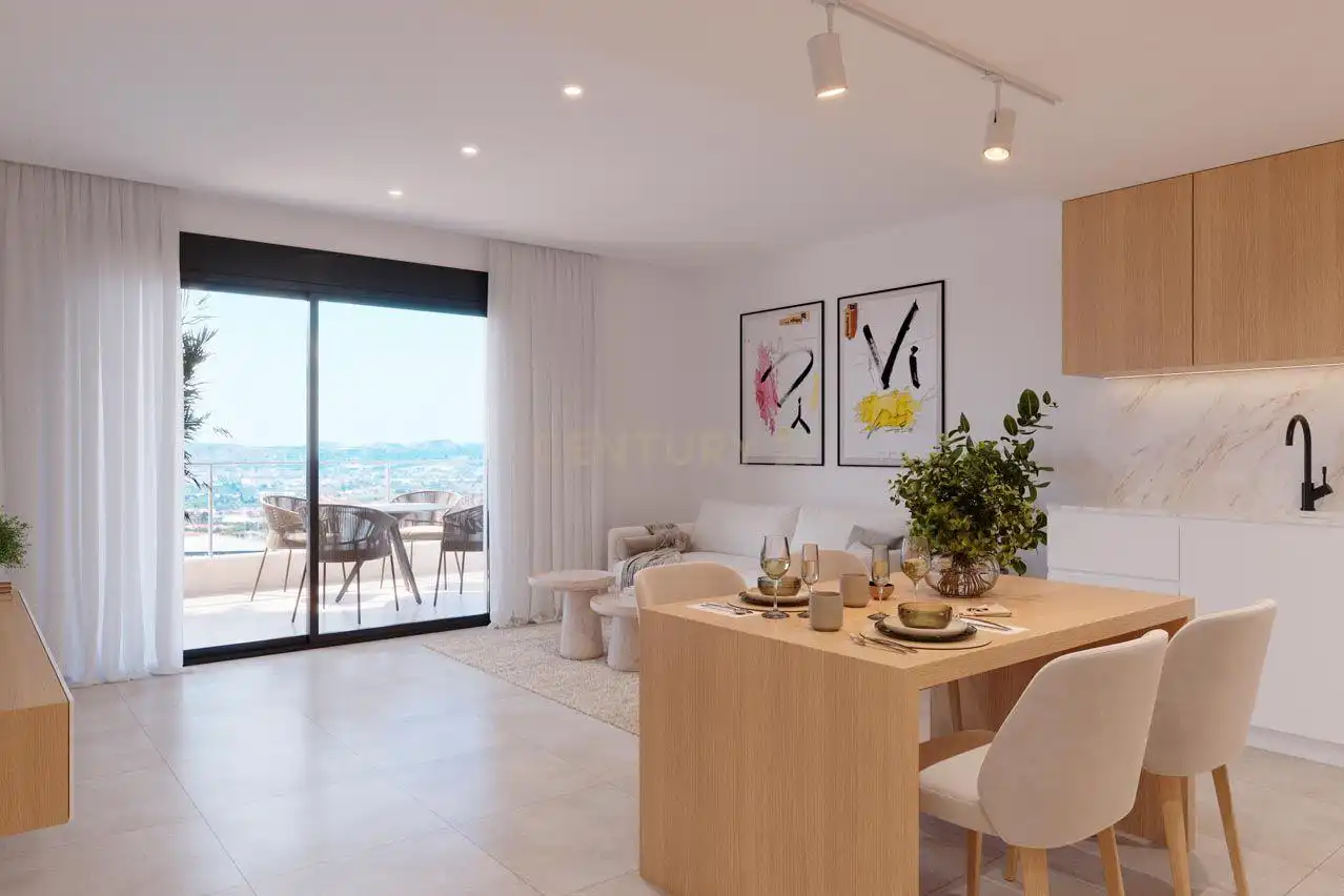Living room of Flat for sale in Murcia  with Air Conditioner, Storage room and Oven