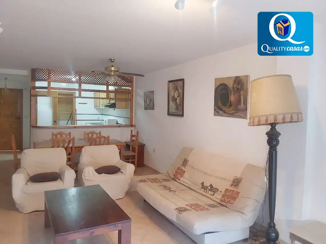 Sala d'estar de Apartament en venda en El Campello amb Terrassa i Piscina comunitària