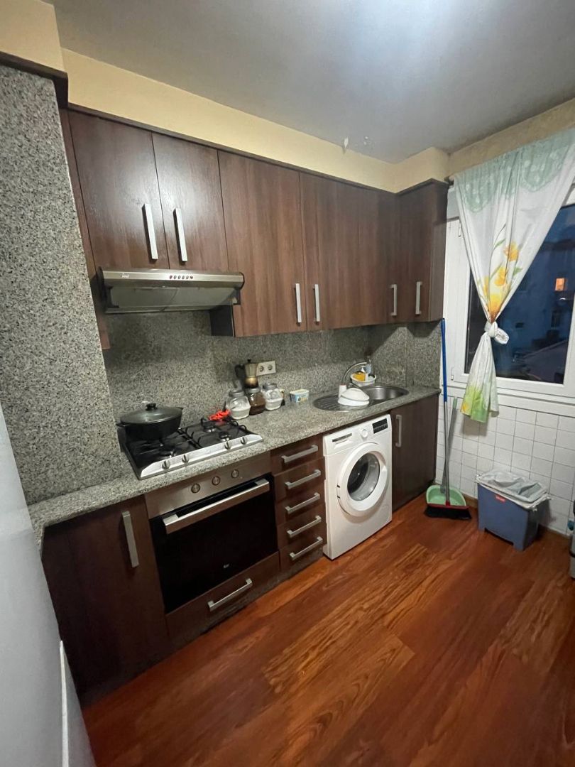 Kitchen of Flat for sale in Culleredo  with Parquet flooring, Furnished and Oven