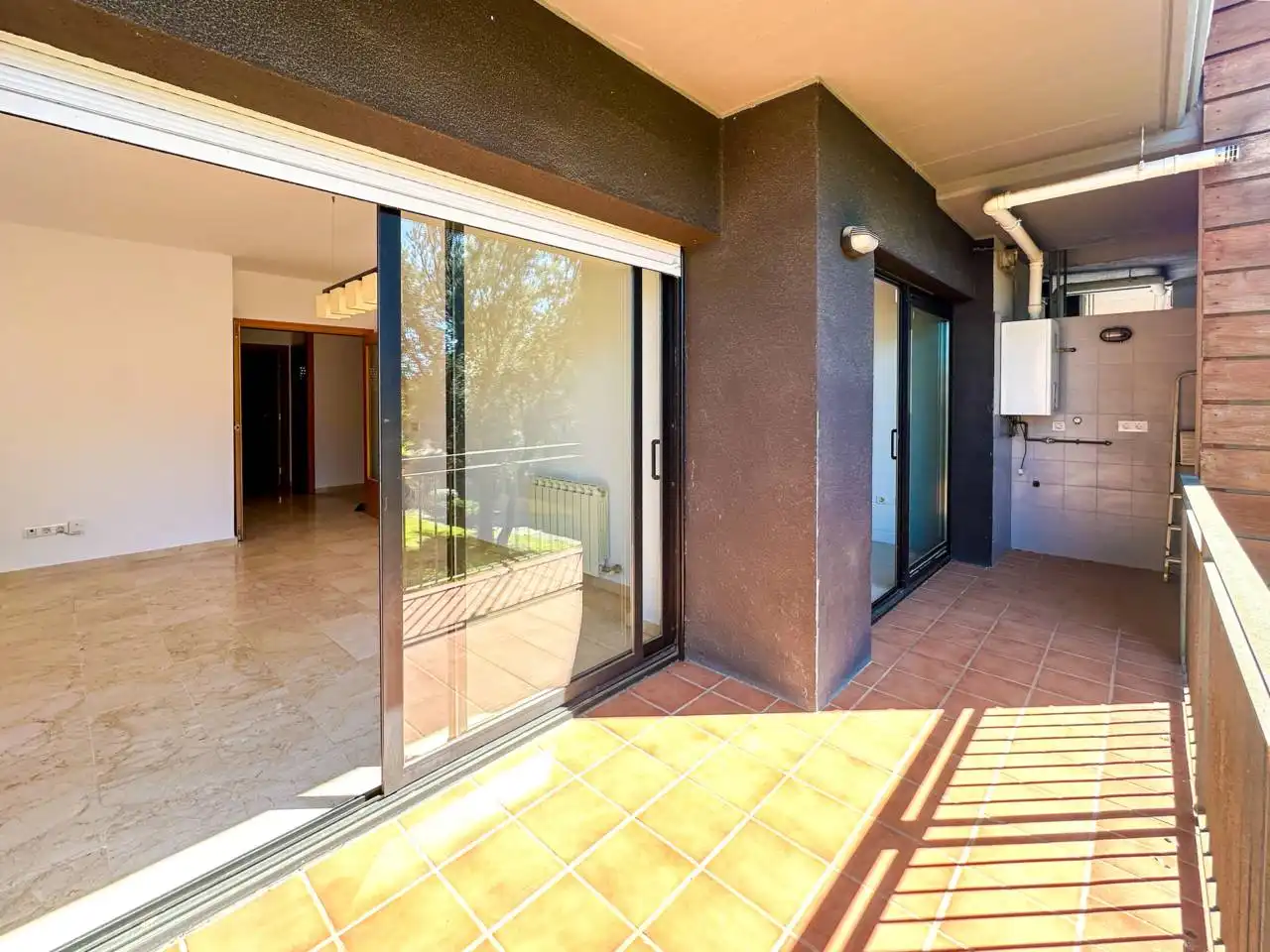 Terrasse von Wohnung zum Verkauf in Girona mit Heizung, Terrasse und Balkon