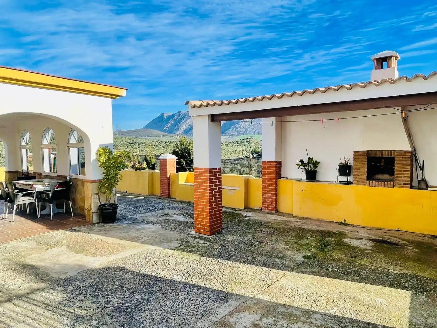 Vista exterior de Finca rústica en venta en Antequera con Jardín privado, Trastero y Piscina