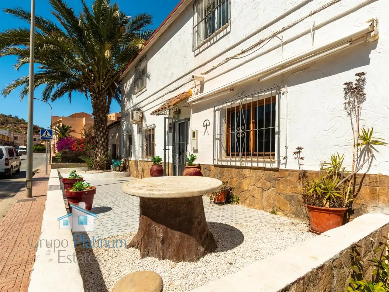 Exterior view of Houses for sale in Cuevas del Almanzora  with Air Conditioner