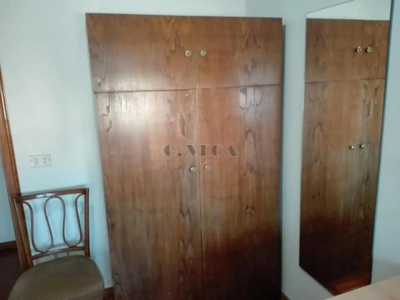 Bedroom of Flat for rent in Vigo   with Heating, Parquet flooring and Furnished