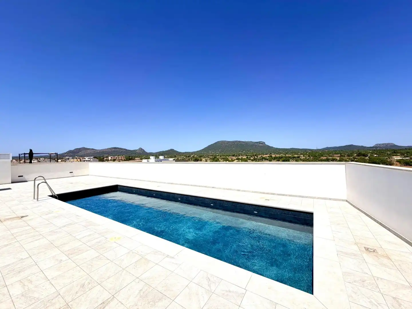 Piscina de Pis de lloguer en Llucmajor amb Aire condicionat, Parquet i Moblat