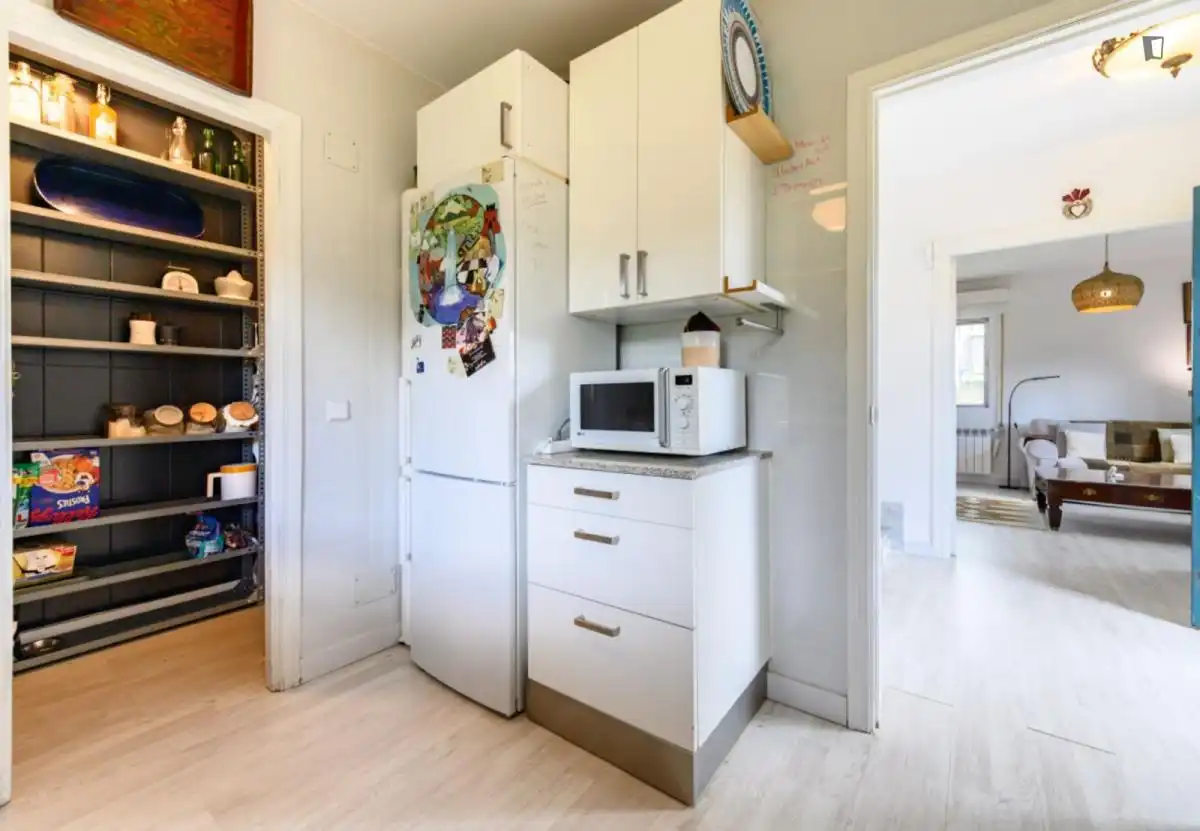 Cocina de Apartamento de alquiler en La Moraleja con Calefacción, Amueblado y Horno