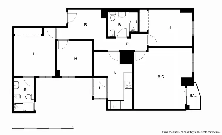 Piso en venta en Torrent