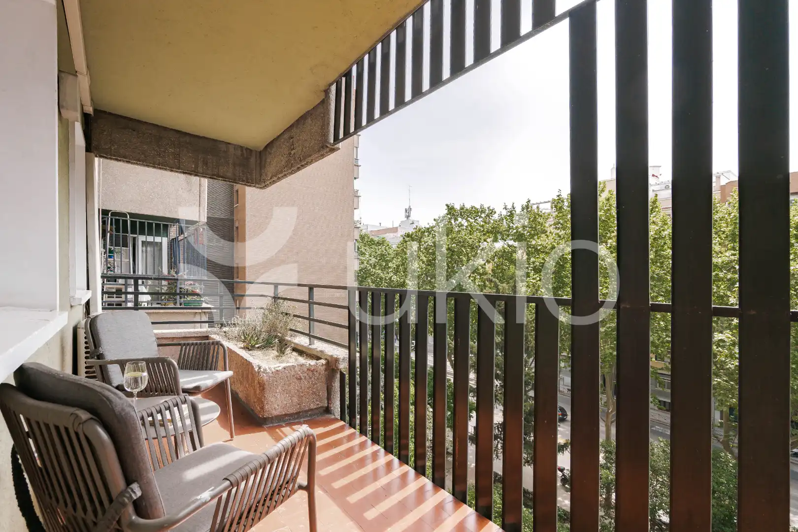 Terrassa de Apartament de lloguer en Madrid amb Aire condicionat, Calefacció i Terrassa