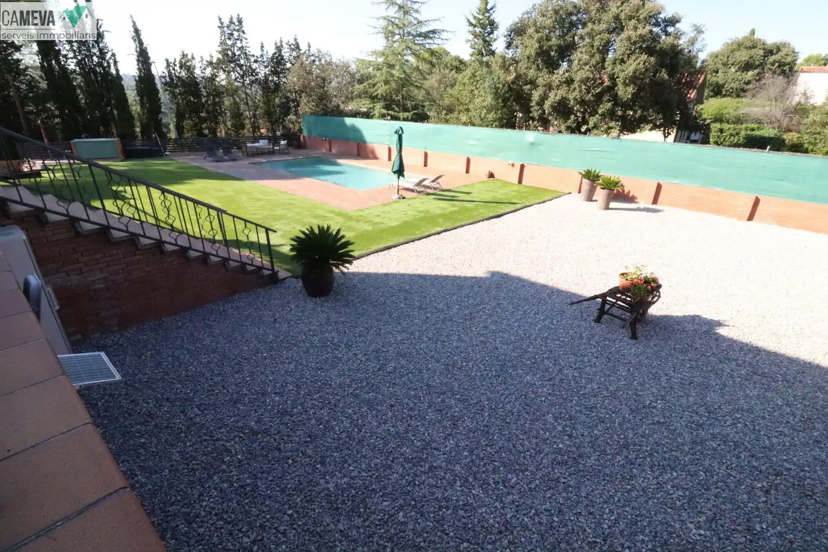 Garden of Houses for sale in Terrassa  with Heating, Private garden and Terrace