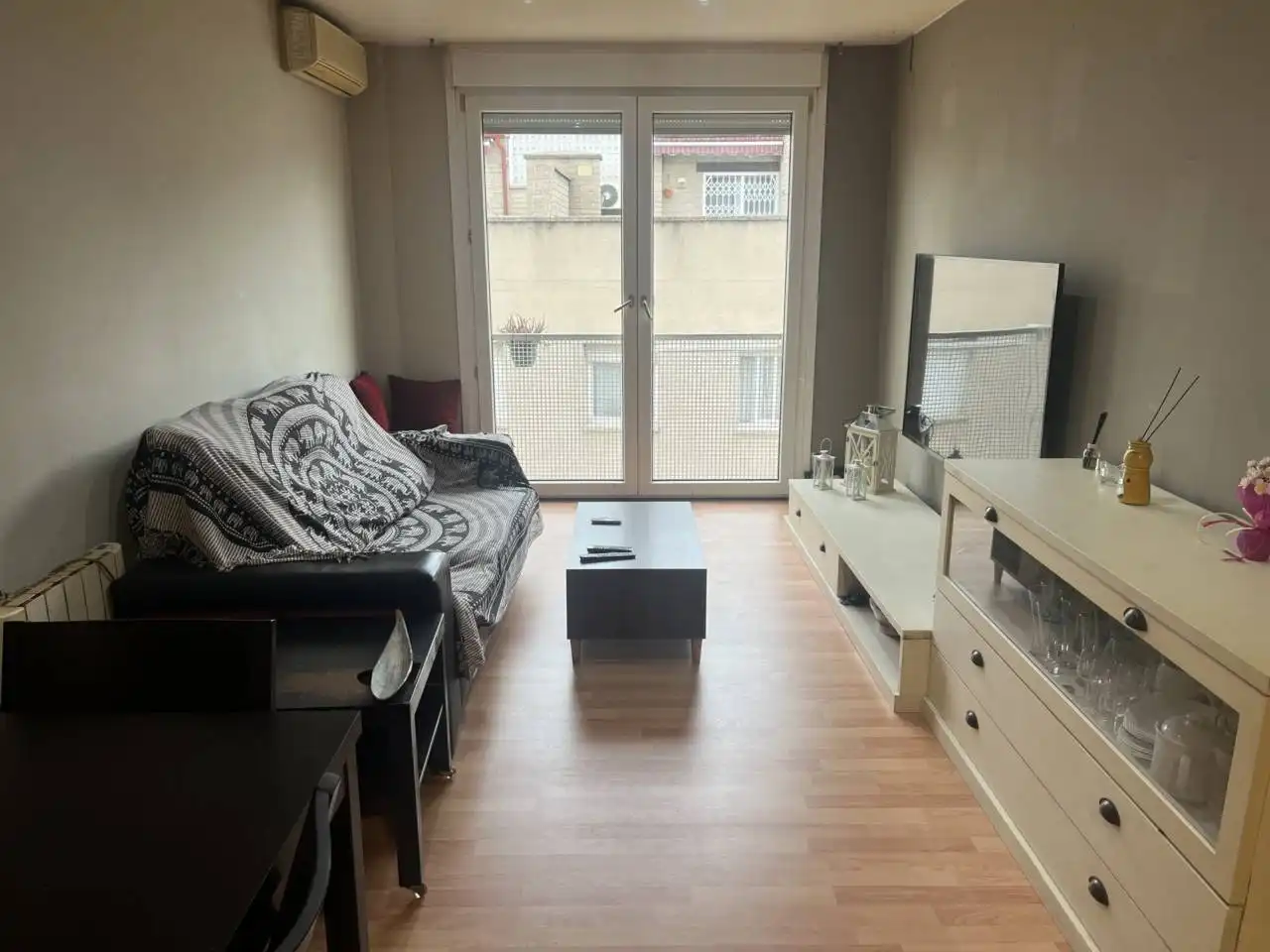 Sala de estar de Piso en venta en Granollers con Aire acondicionado, Calefacción y Parquet