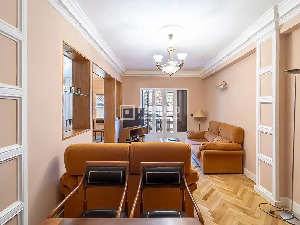 Sala de estar de Piso en venta en Madrid con Aire acondicionado, Calefacción y Parquet