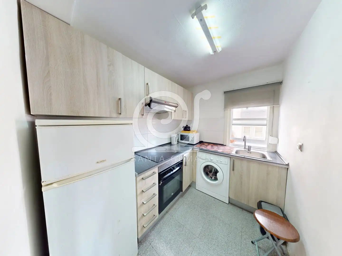 Kitchen of Flat for sale in A Coruña Capital   with Heating