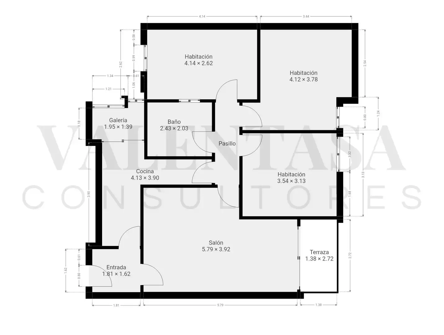 Mini appartamento con terrazza in vendita a Carrer d'Ángel Villena, imagen 39