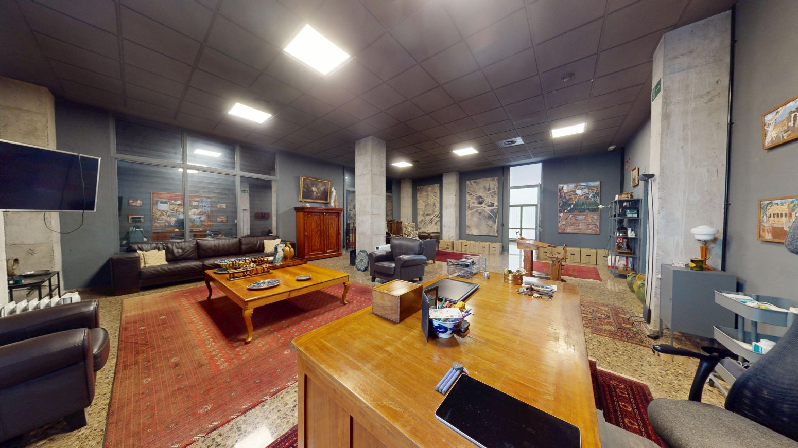 Living room of Premises for sale in  Valencia Capital  with Air Conditioner