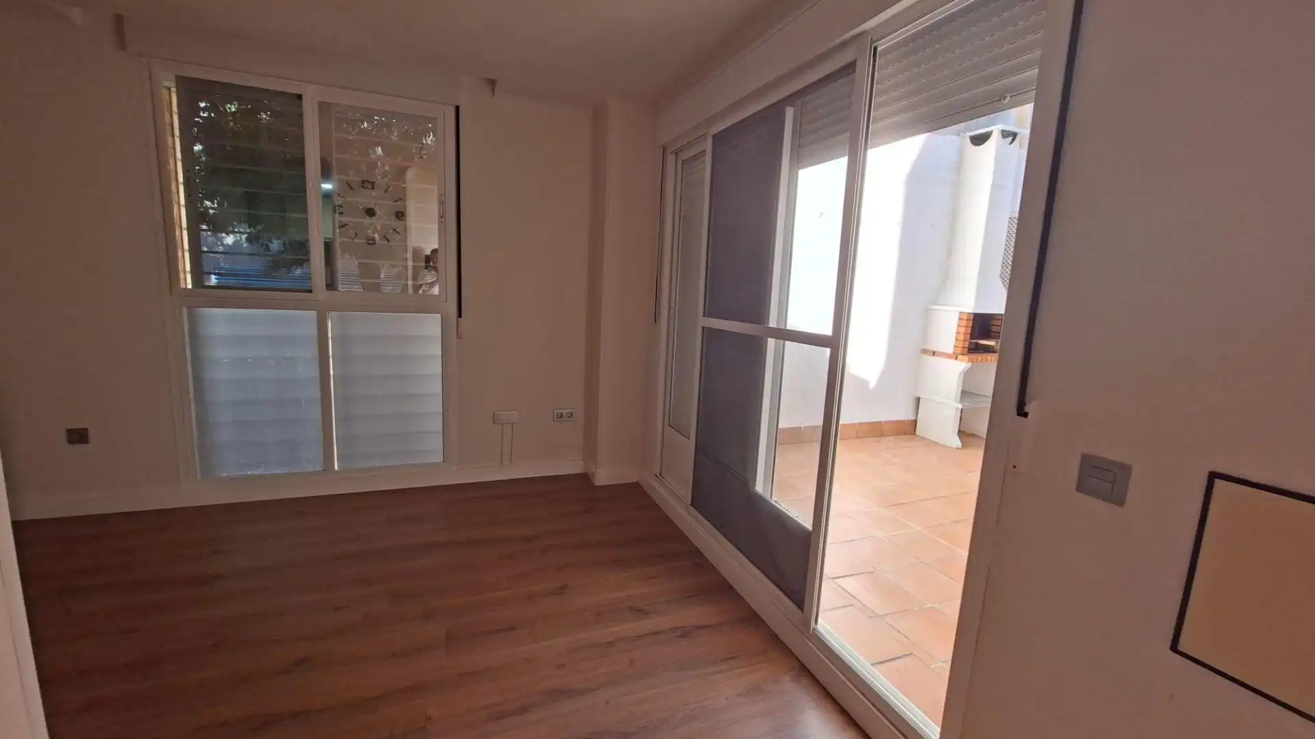 Balcony of Ground floor for rent in Badajoz  with Heating, Storage room and Community pool