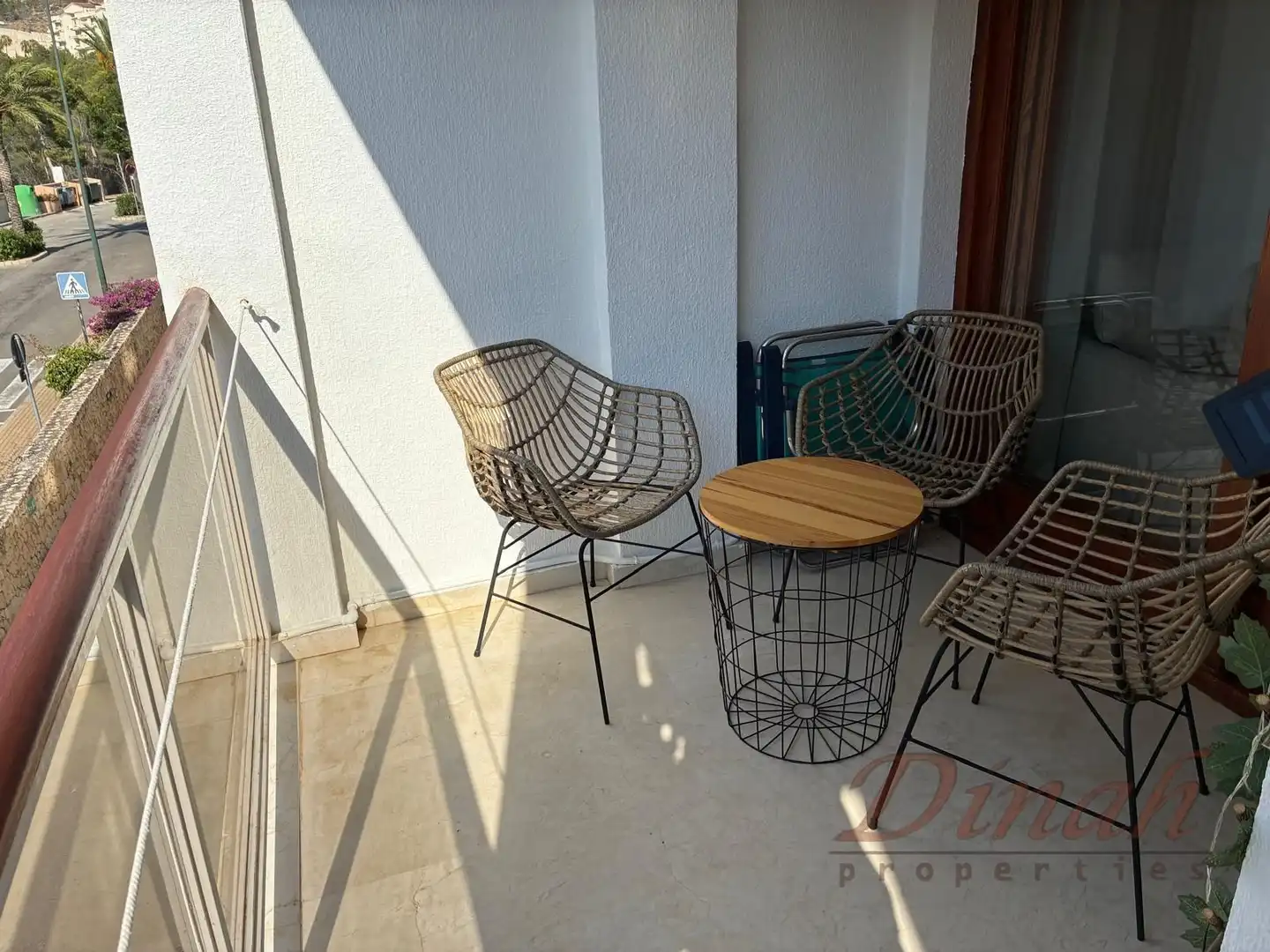 Terraza de Apartamento de alquiler en Altea con Aire acondicionado, Calefacción y Amueblado