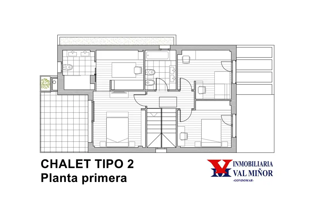 Casa o chalet en venta en Gondomar con Calefacción, Jardín privado y Terraza