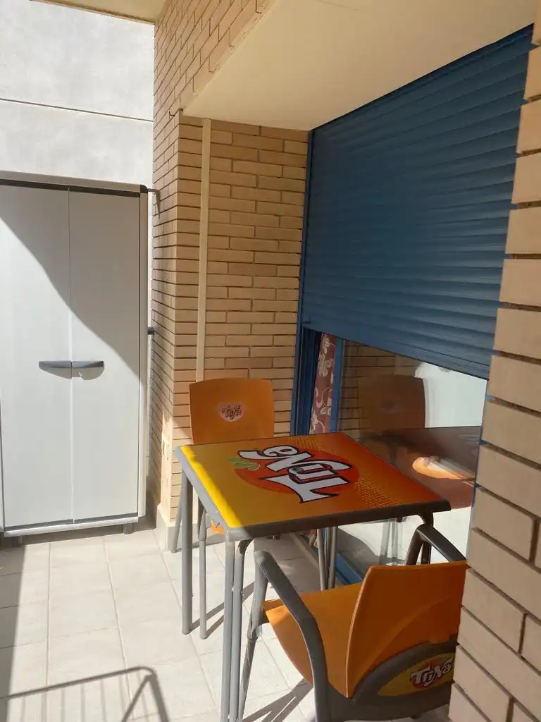 Terraza de Piso de alquiler en Roquetas de Mar con Aire acondicionado, Calefacción y Terraza
