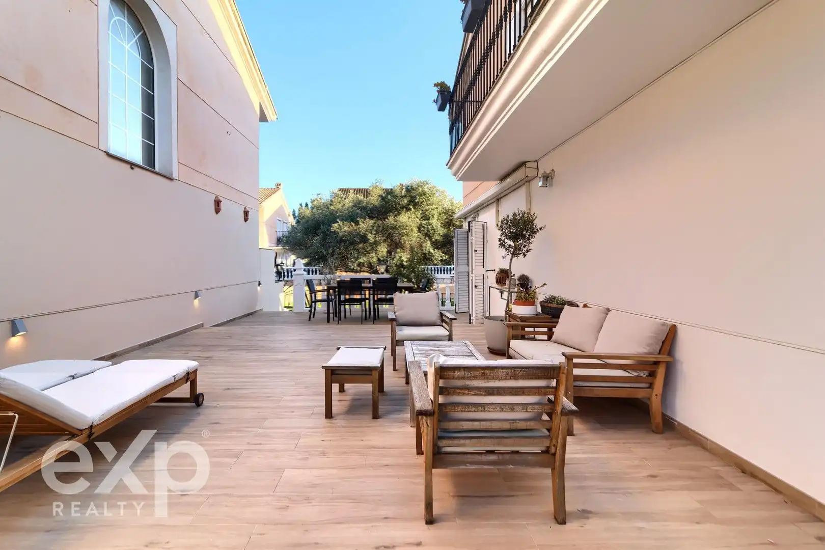 Terraza de Casa o chalet en venta en Godella con Aire acondicionado, Calefacción y Jardín privado