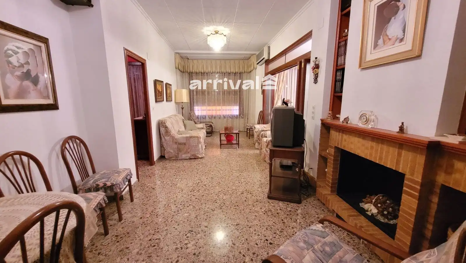 Sala de estar de Casa o chalet en venta en Càrcer con Jardín privado, Terraza y Balcón