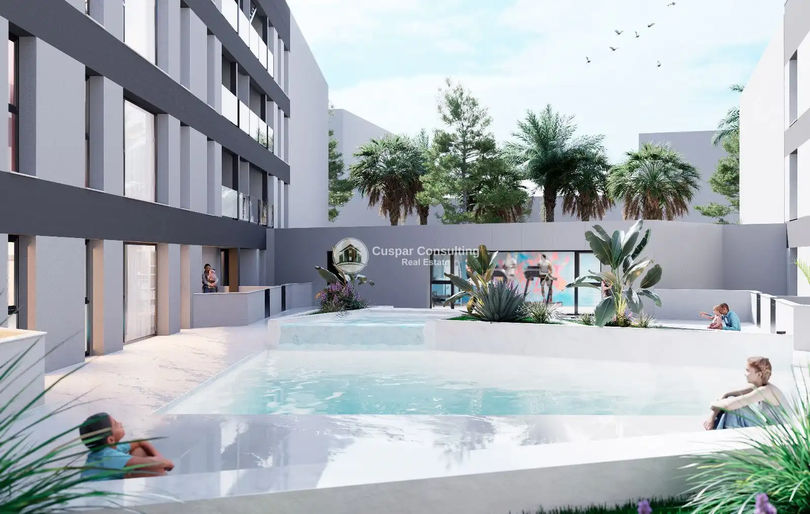 Piscina de Apartamento en venta en San Pedro del Pinatar con Calefacción y Terraza