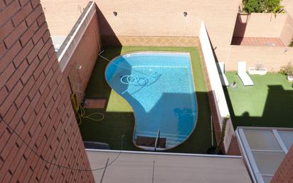 Swimming pool of Single-family semi-detached for sale in  Almería Capital  with Private garden, Terrace and Storage room