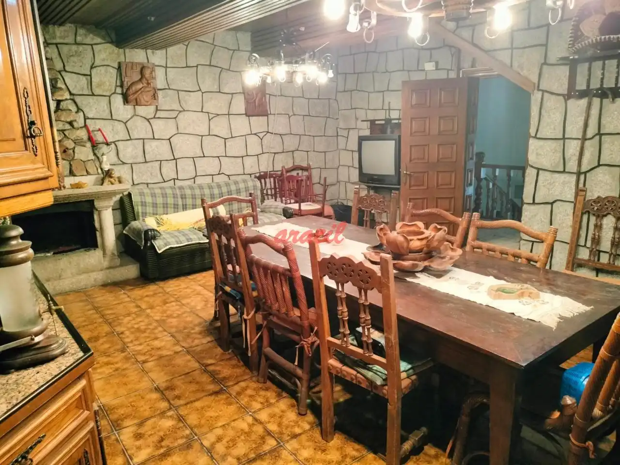 Comedor de Casa o chalet en venta en Ourense Capital  con Calefacción, Jardín privado y Terraza