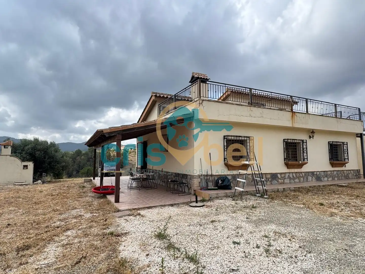 Exterior view of Detached homes for sale in Lorca  with Air Conditioner, Private garden and Terrace