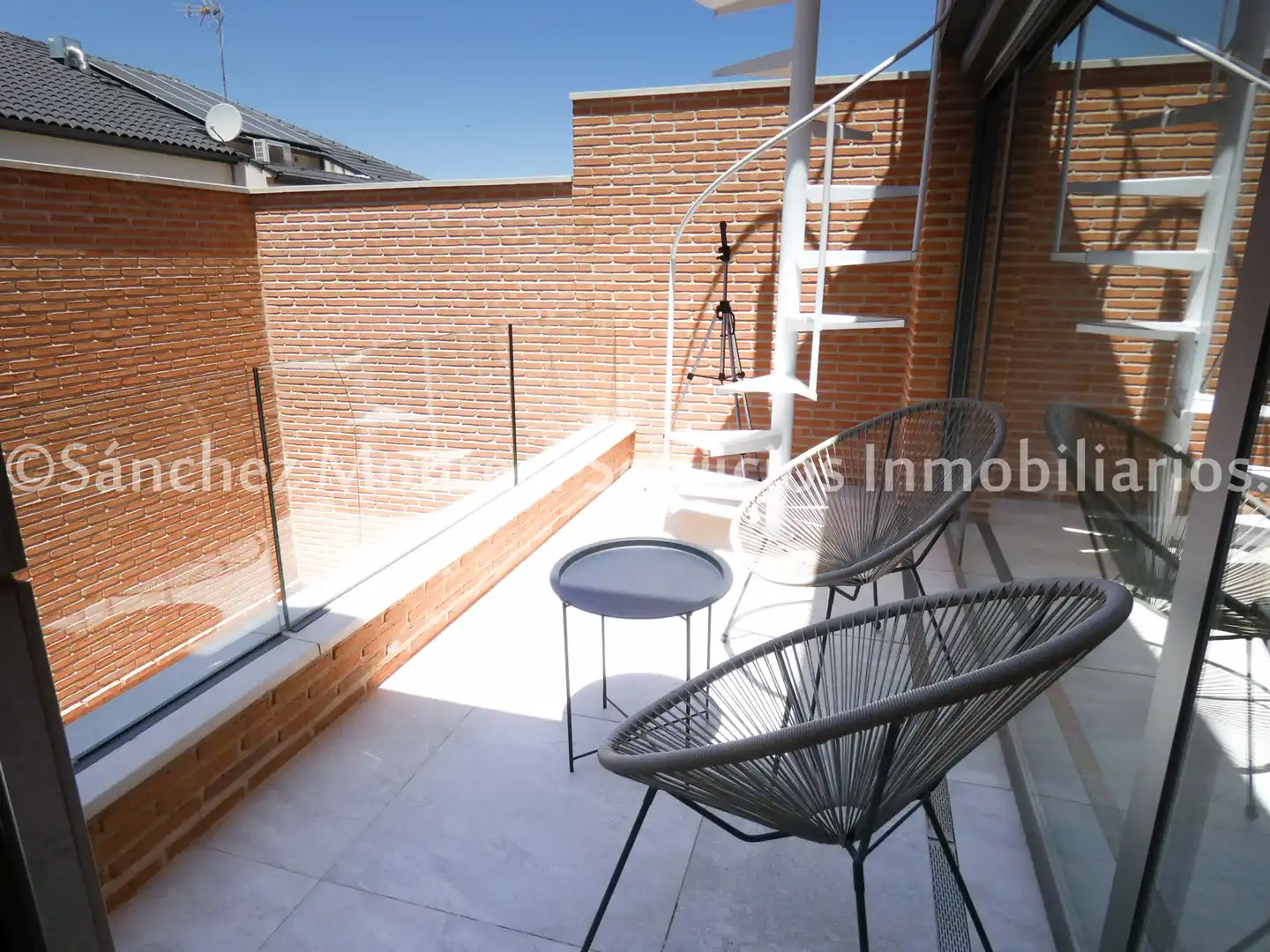 Terraza de Casa o chalet en venta en Alcázar de San Juan con Aire acondicionado, Calefacción y Jardín privado
