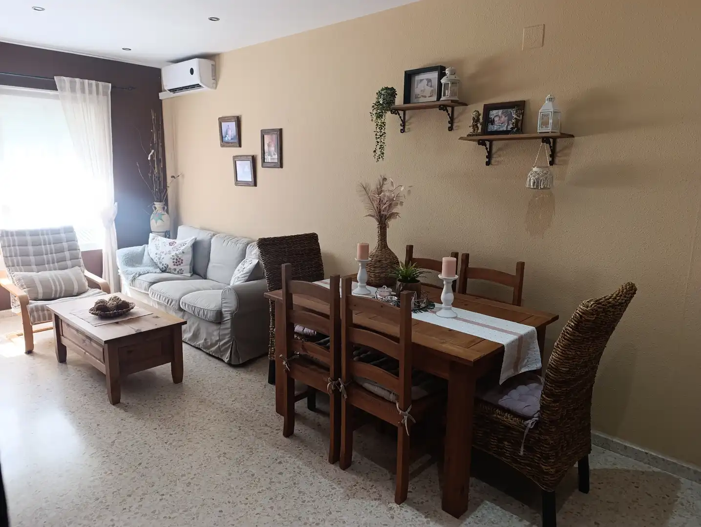 Sala de estar de Piso en venta en Jerez de la Frontera con Aire acondicionado