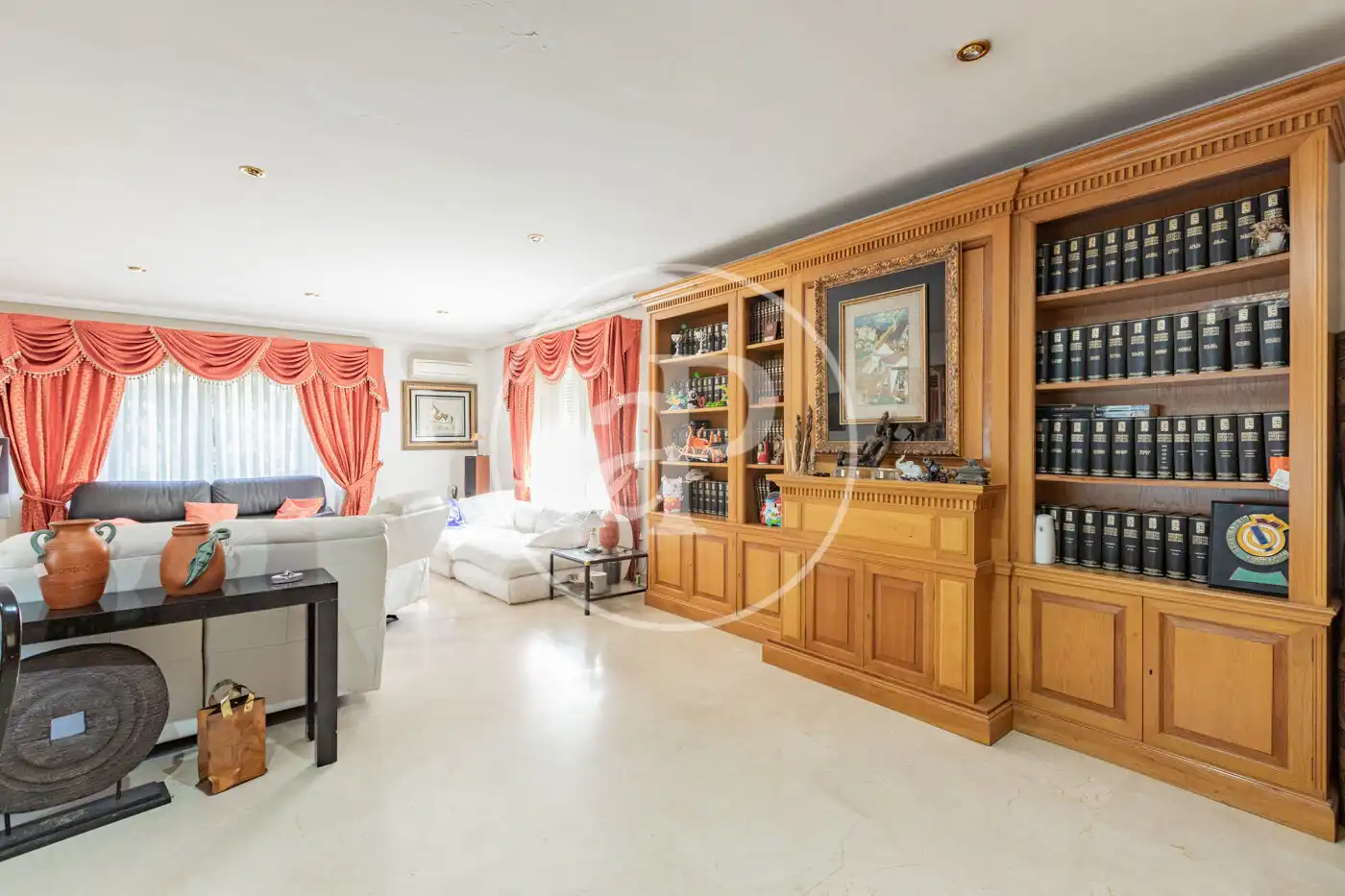 Living room of Houses for sale in Las Rozas de Madrid  with Air Conditioner, Heating and Private garden