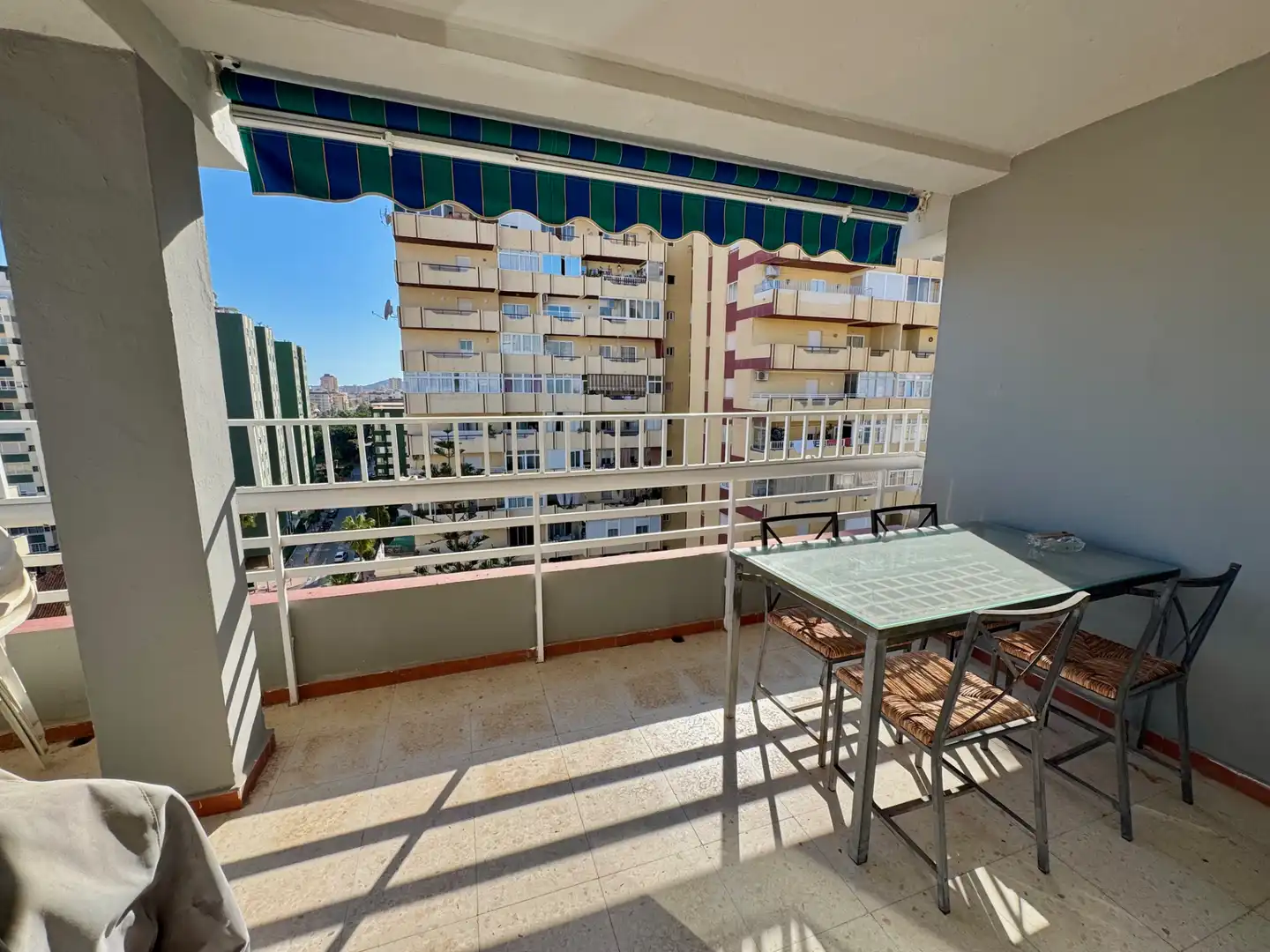 Balcony of Flat for sale in Los Boliches 