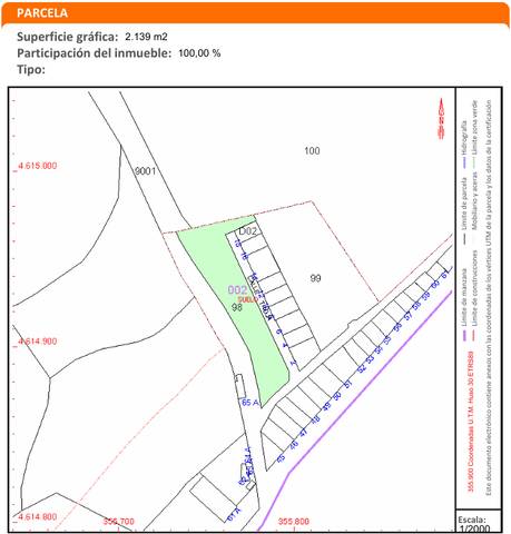 Terreno residencial en Venta en Calle Parva de la Ria en El Berrocal