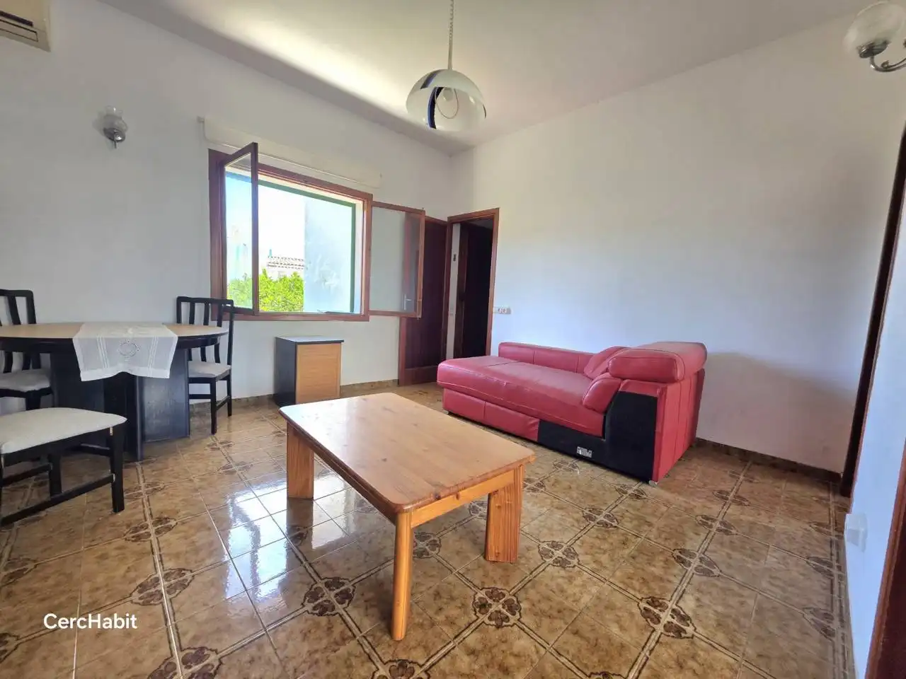 Wohnzimmer von Dachboden zum Verkauf in  Palma de Mallorca mit Klimaanlage und Terrasse