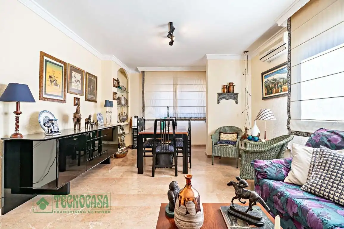Living room of Flat for sale in Roquetas de Mar  with Air Conditioner, Heating and Terrace