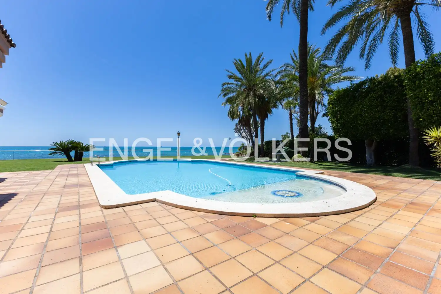 Piscina de Casa adosada de lloguer en Oropesa del Mar / Orpesa amb Aire condicionat, Calefacció i Jardí privat