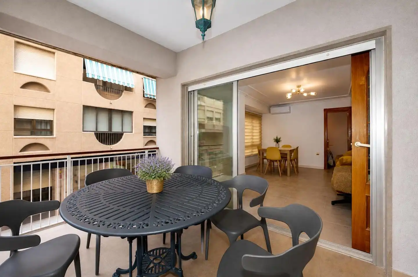 Terraza de Apartamento en venta en Santa Pola con Aire acondicionado, Terraza y Amueblado