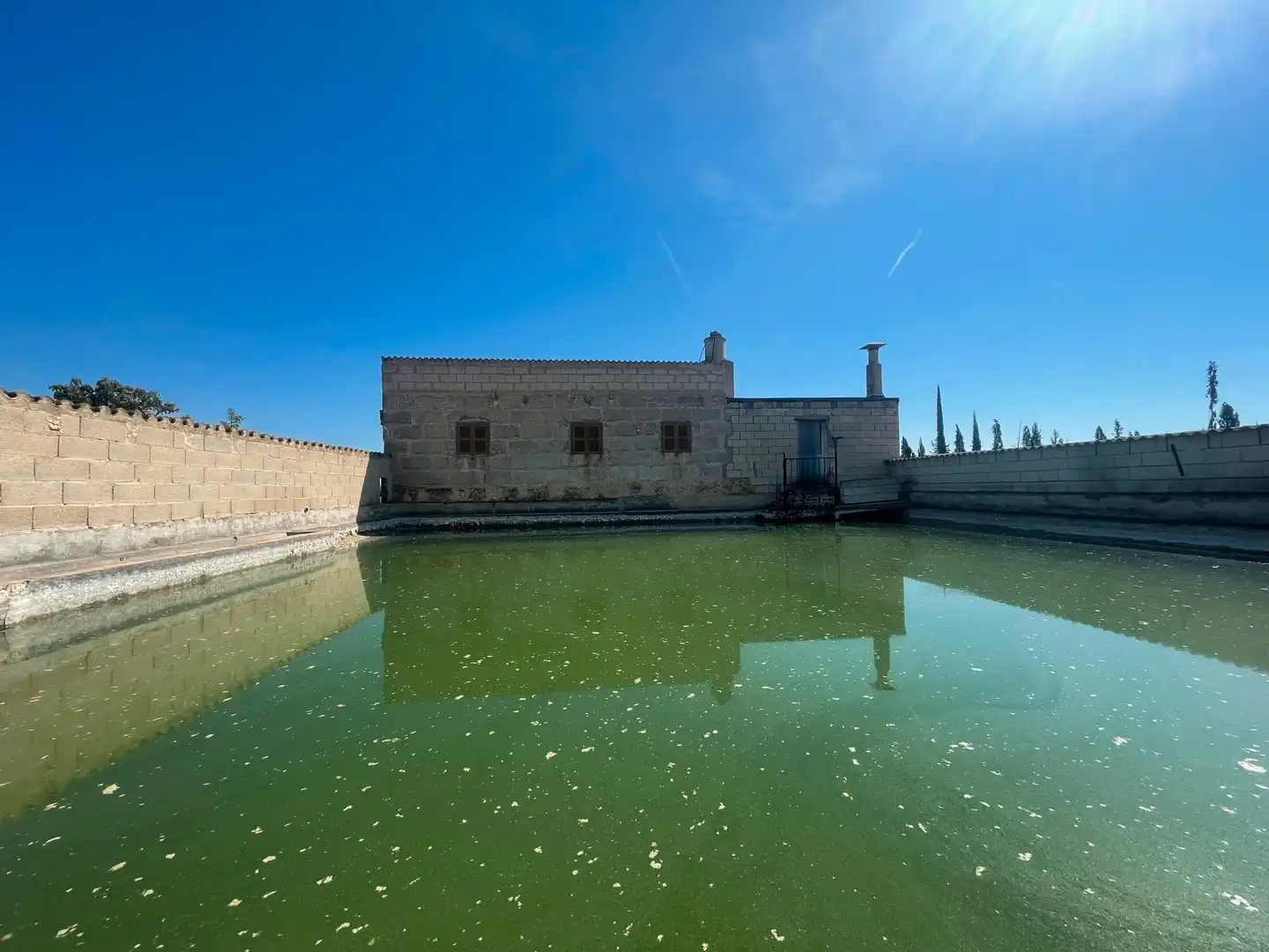 Vista exterior de Finca rústica en venta en Muro con Jardín privado, Terraza y Trastero