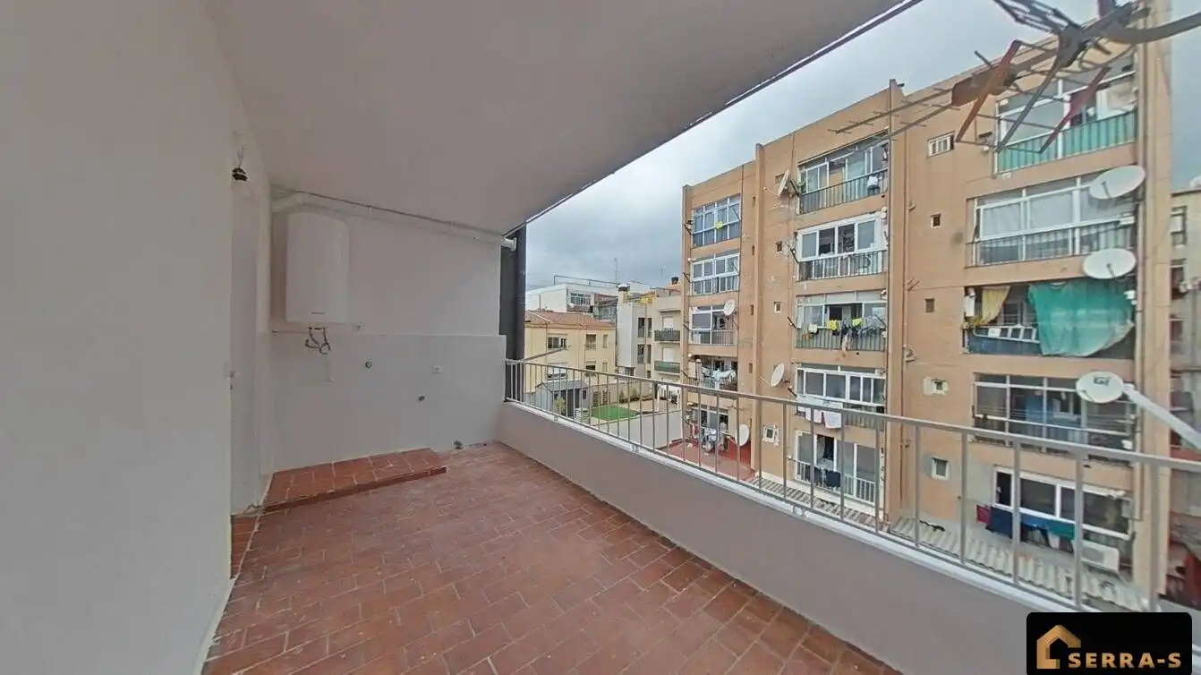 Balcony of Flat for sale in Mataró  with Parquet flooring and Terrace