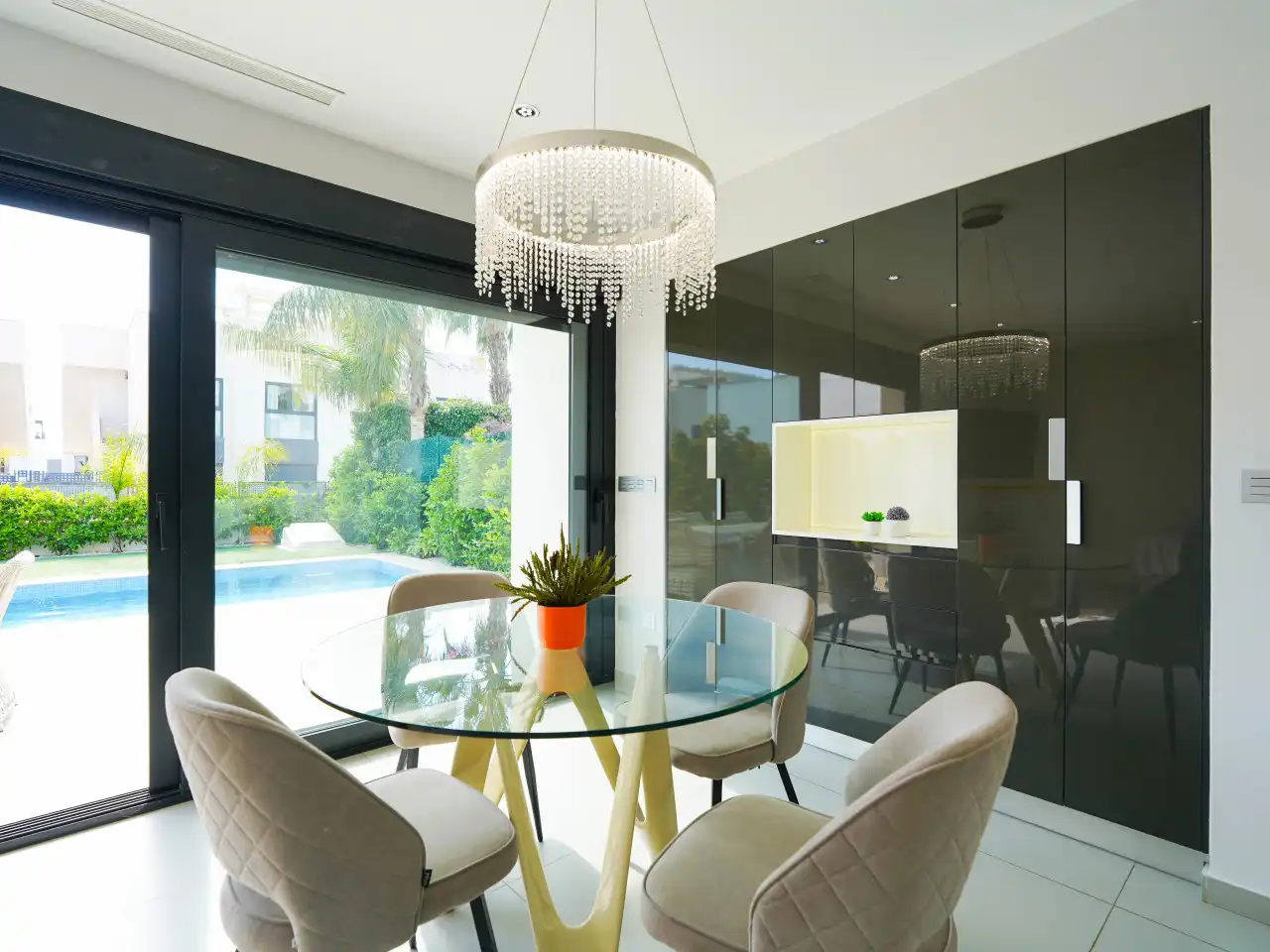 Dining room of Houses for sale in Rojales  with Air Conditioner, Heating and Private garden
