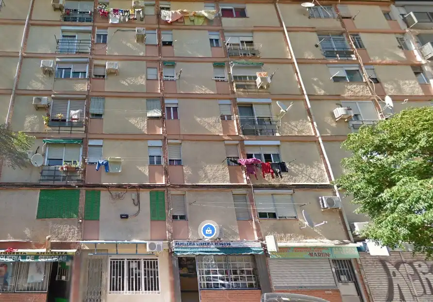 Vista exterior de Piso en venta en Madrid