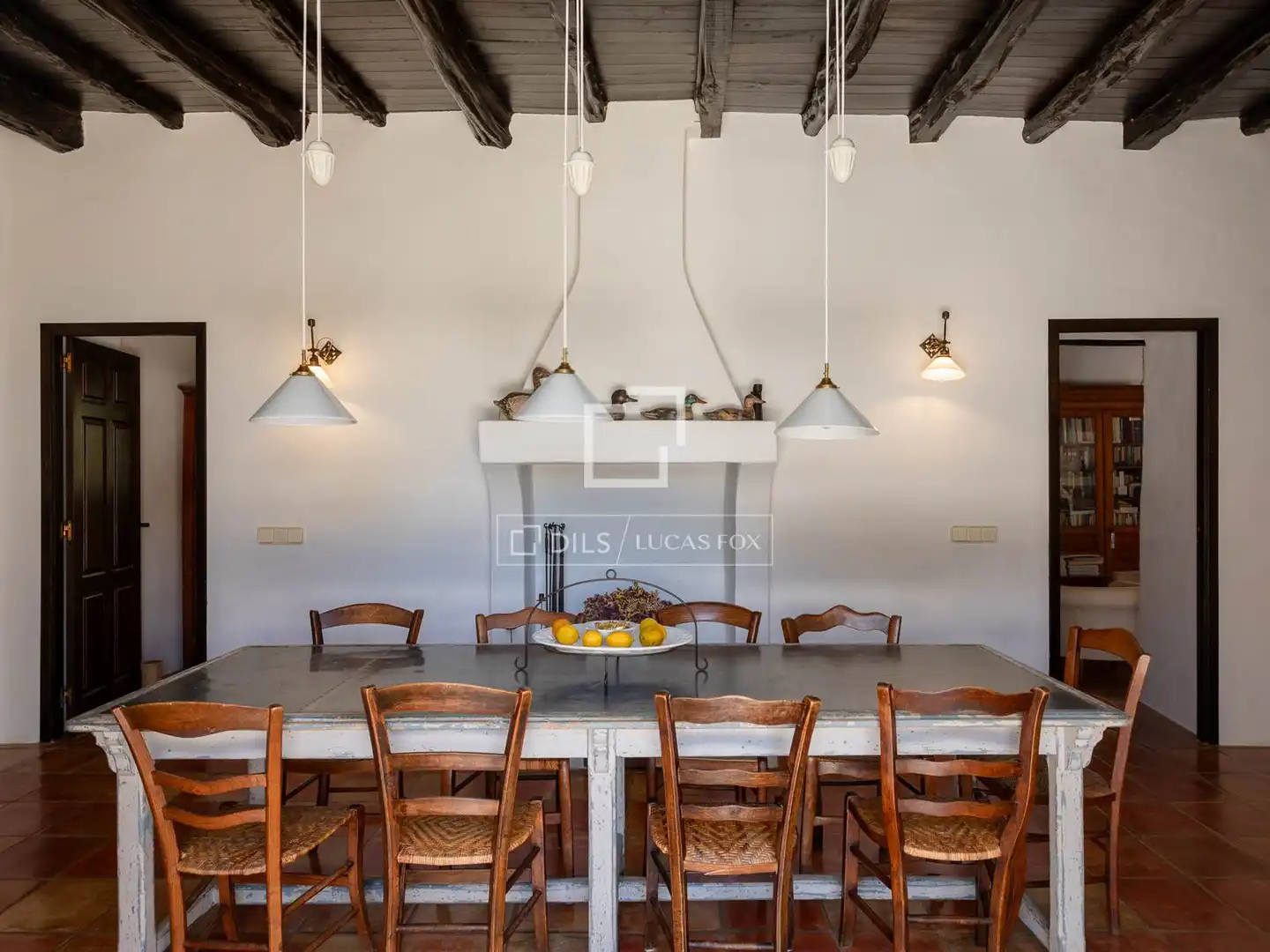 Dining room of Country homes for sale in Santa Eulària des Riu  with Furnished