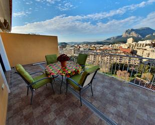 Terrace of Flat for sale in Callosa d'En Sarrià  with Air Conditioner and Terrace