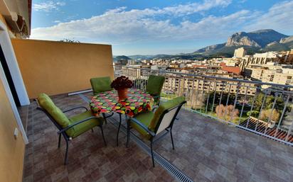 Terrace of Flat for sale in Callosa d'En Sarrià  with Air Conditioner and Terrace