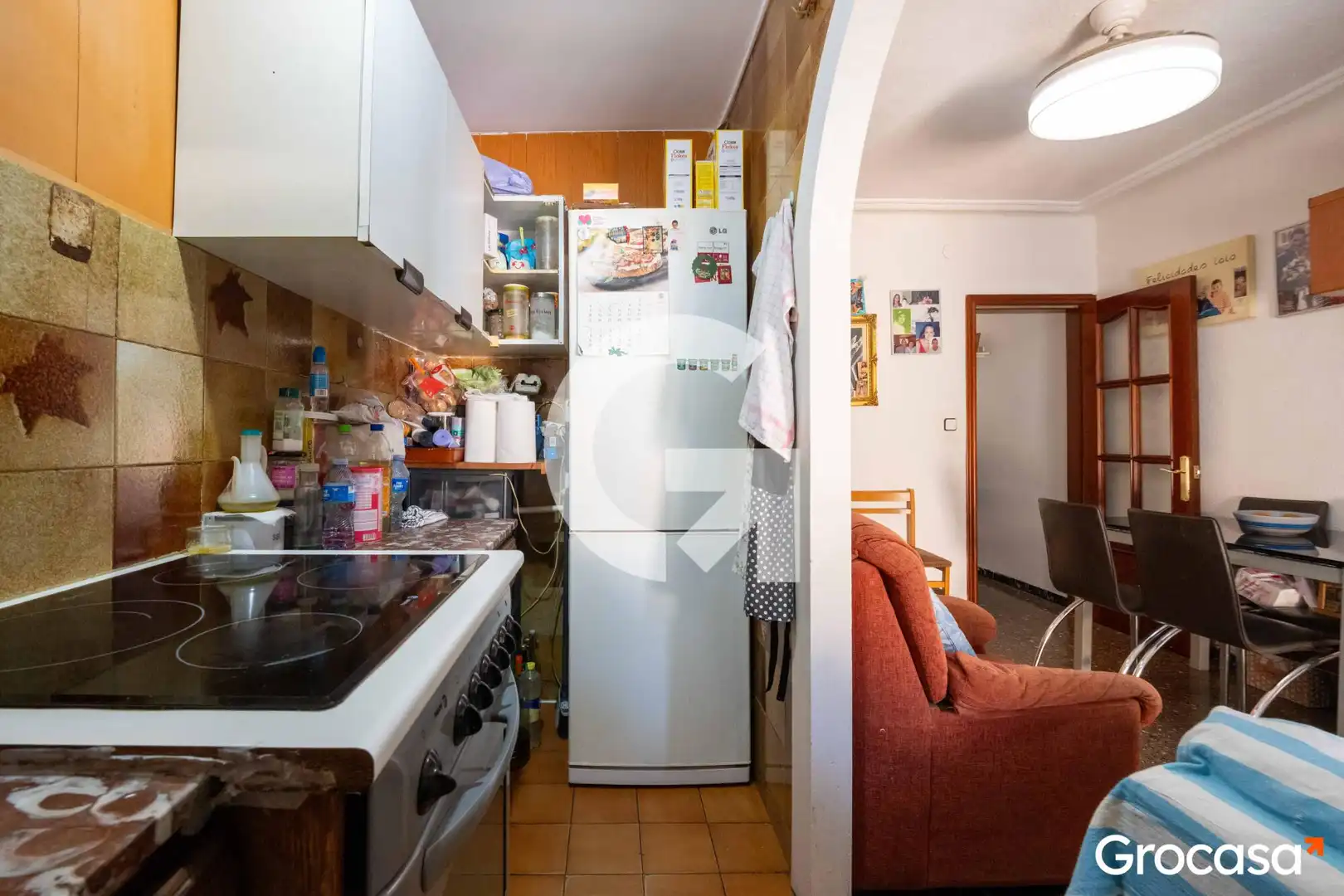 Cocina de Piso en venta en Mataró con Aire acondicionado, Amueblado y Lavadora