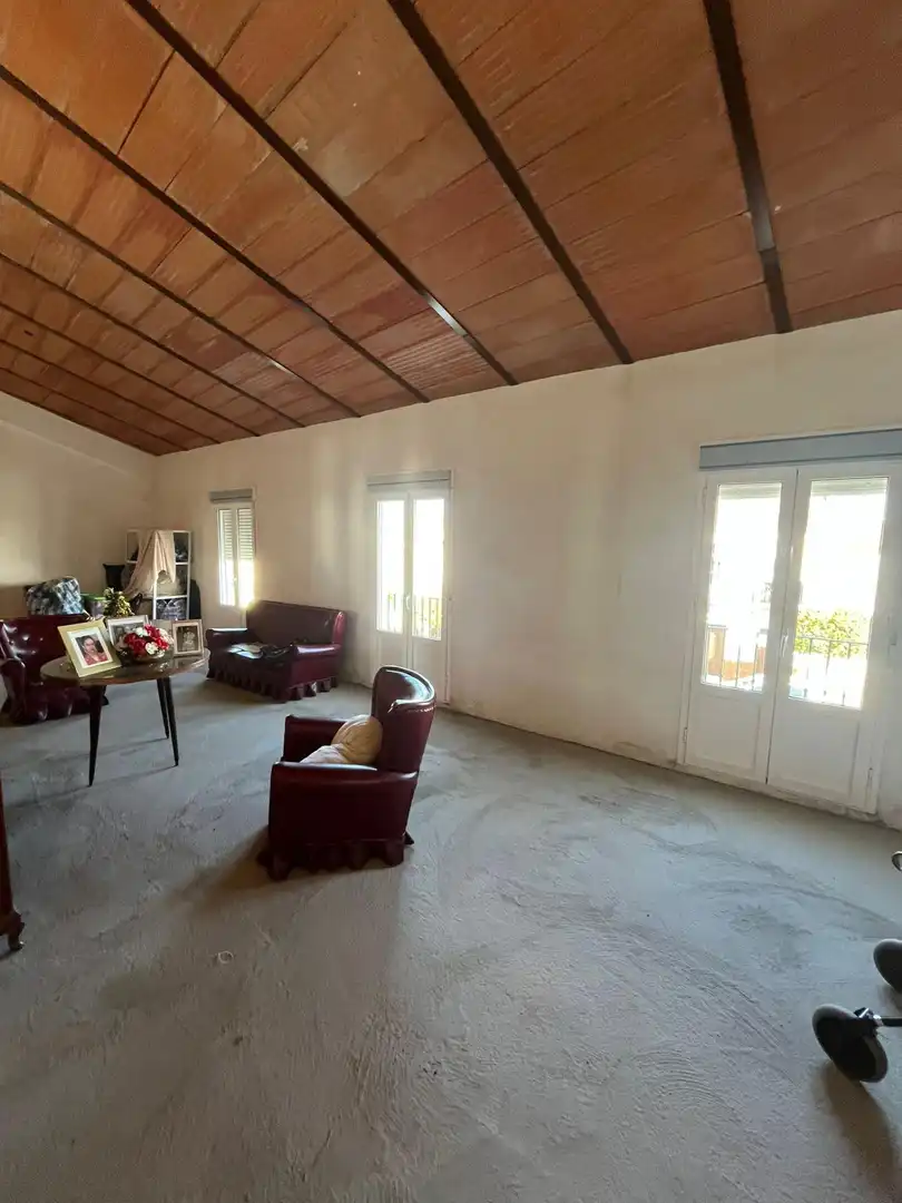 Sala de estar de Casa o chalet en venta en Manzanilla con Jardín privado y Trastero