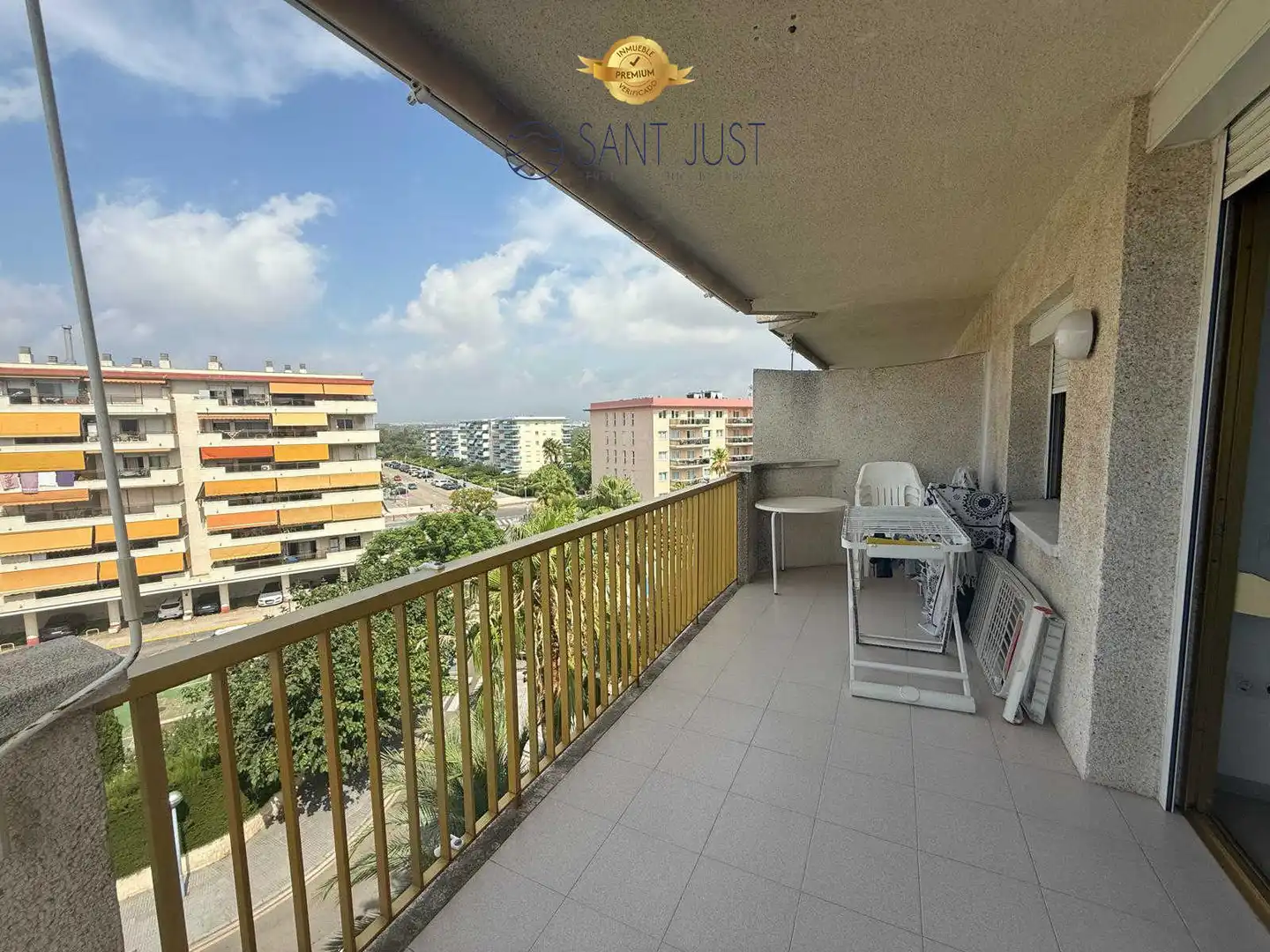 Terrasse von Wohnungen zur Miete in Vila-seca mit Terrasse, Möbliert und Mikrowelle